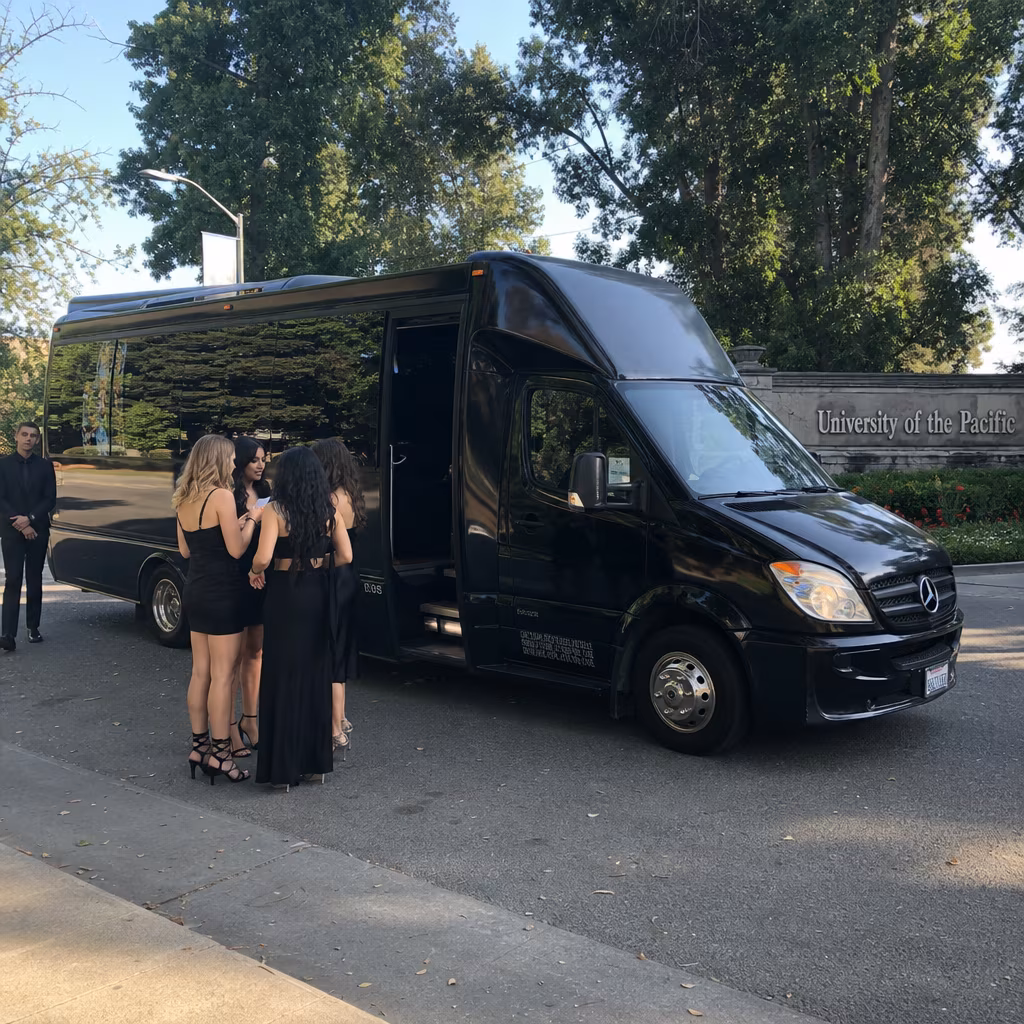 Party Bus to University of the Pacific