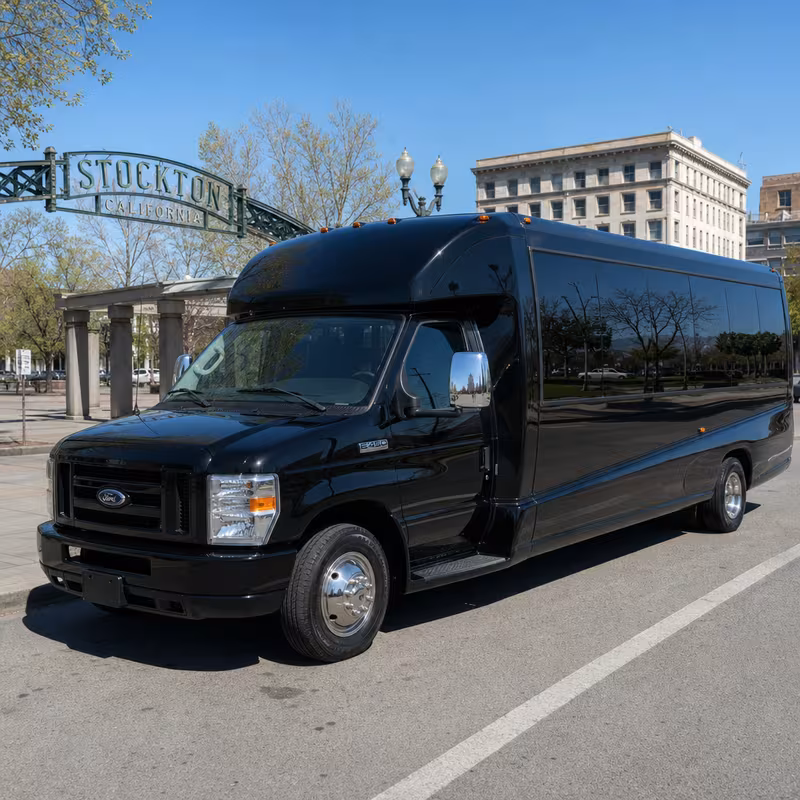 18 Passenger Party Bus Exterior