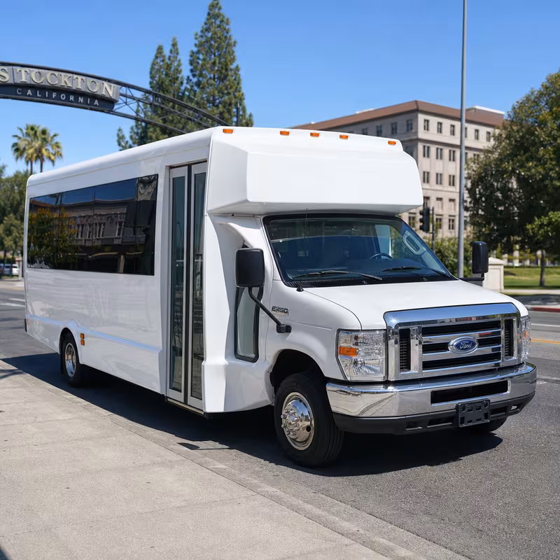 15-35 Passenger Minibus Exterior