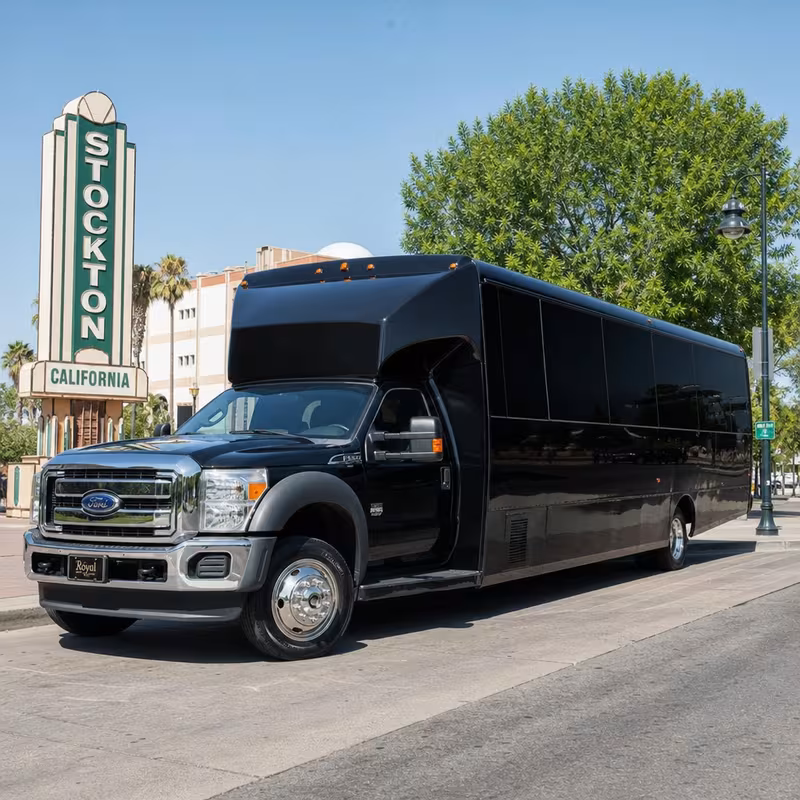 28 Passenger Party Bus Exterior