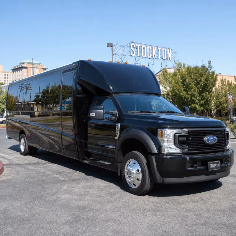 30 Passenger Party Bus Exterior