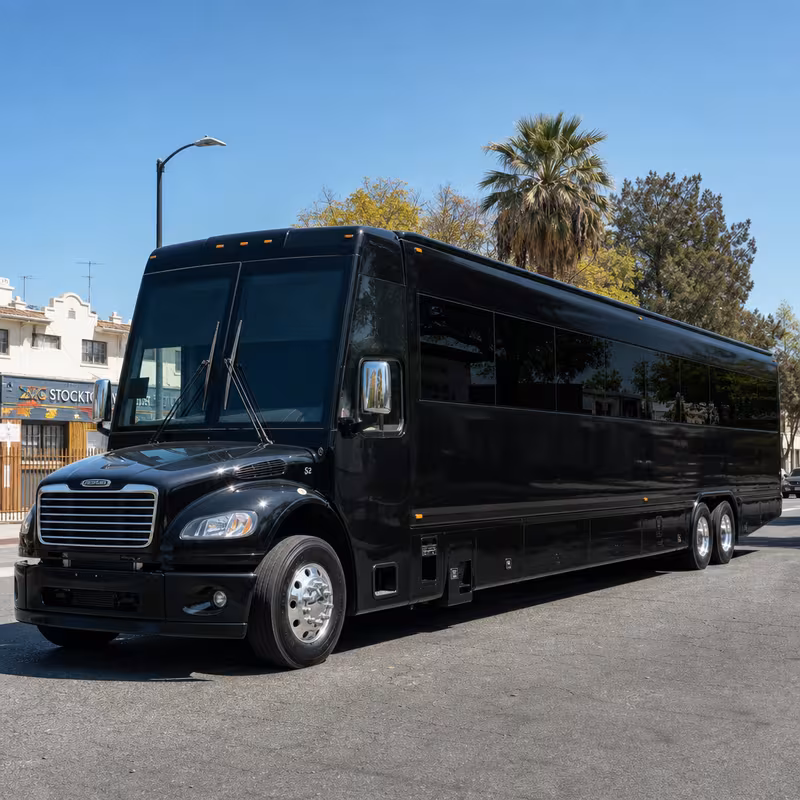 40 Passenger Party Bus Exterior