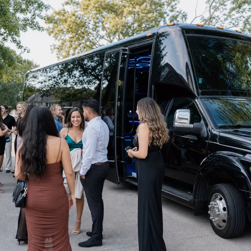 Stockton Private Event Transportation fleet vehicle