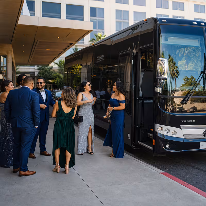 Private event transportation
