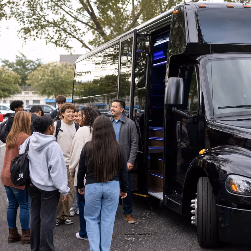 Stockton School Transportation fleet vehicle