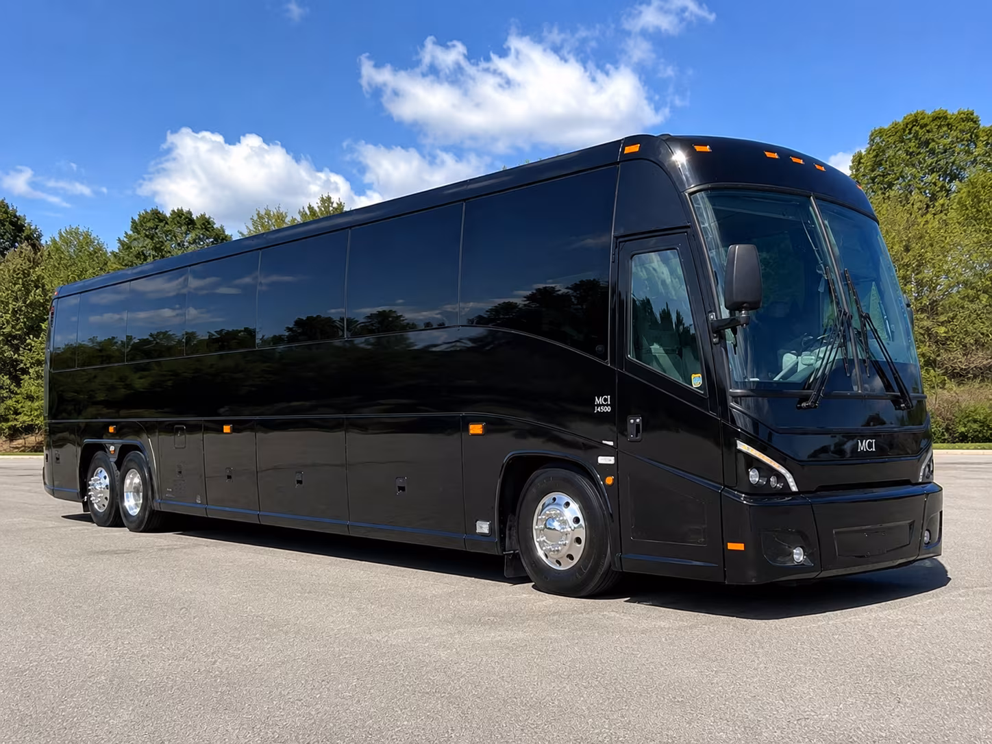 Stockton Airport Shuttle & Transportation party bus interior