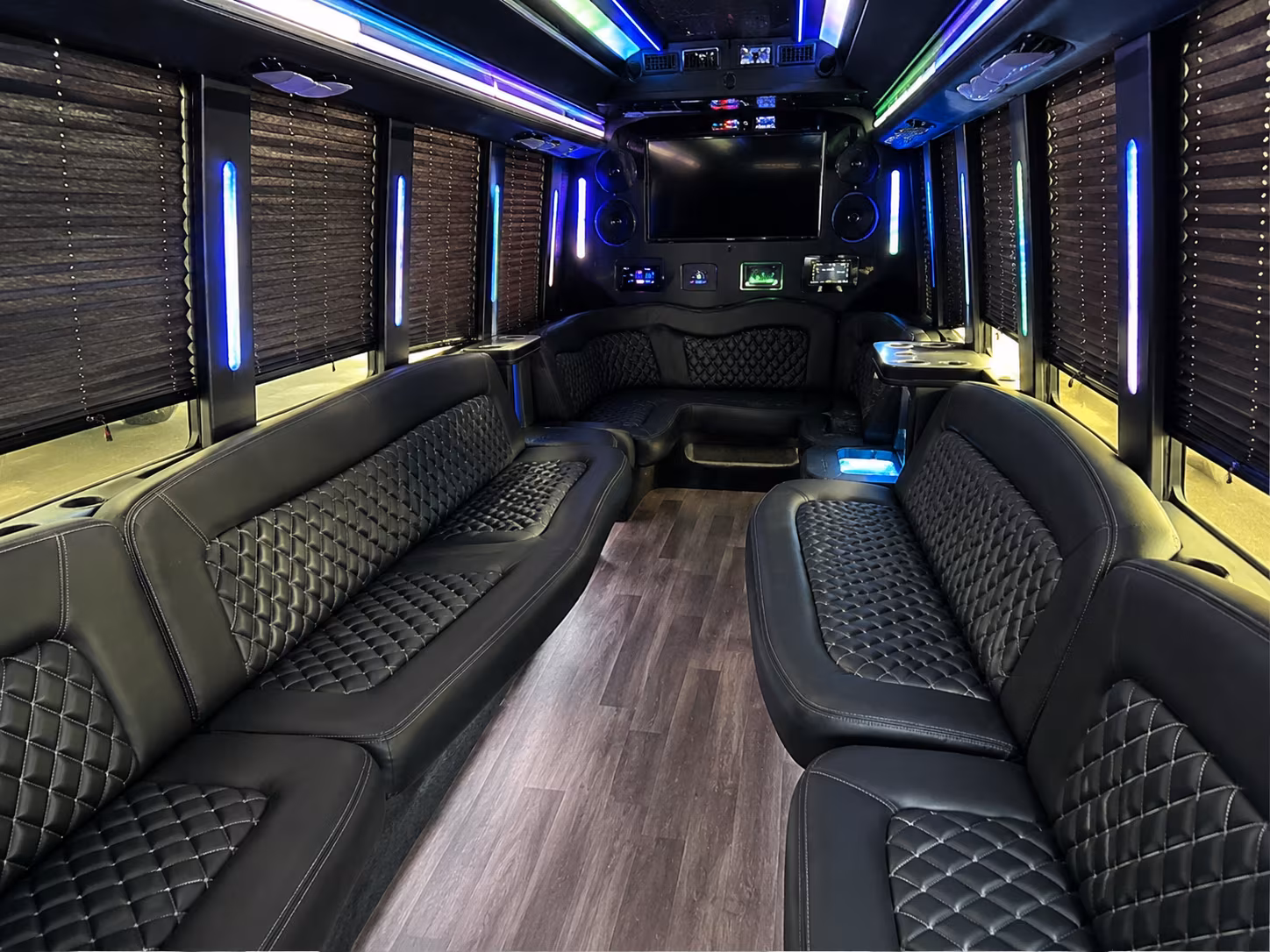 Stockton Bachelor & Bachelorette Transportation onboard seating
