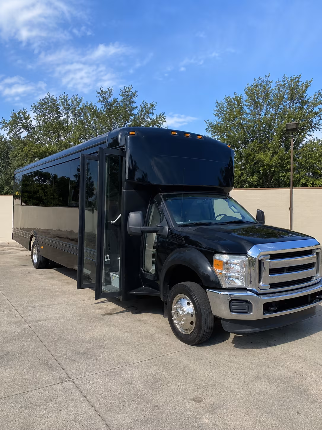 Stockton Concert & Music Festival Transportation party bus exterior