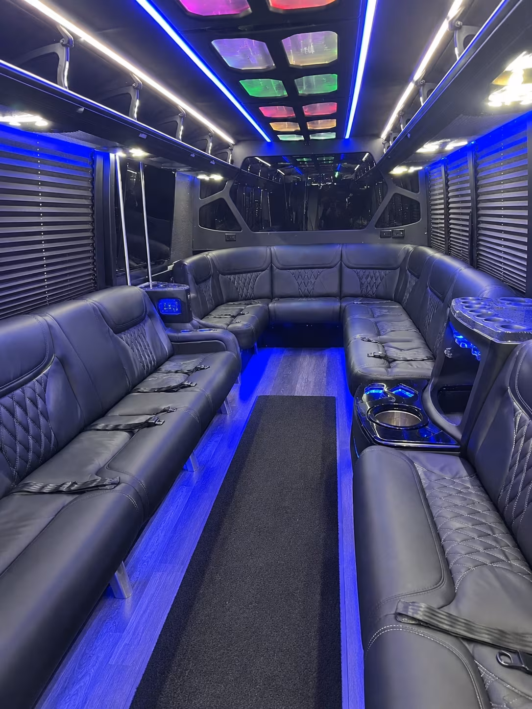 Stockton Concert & Music Festival Transportation onboard seating