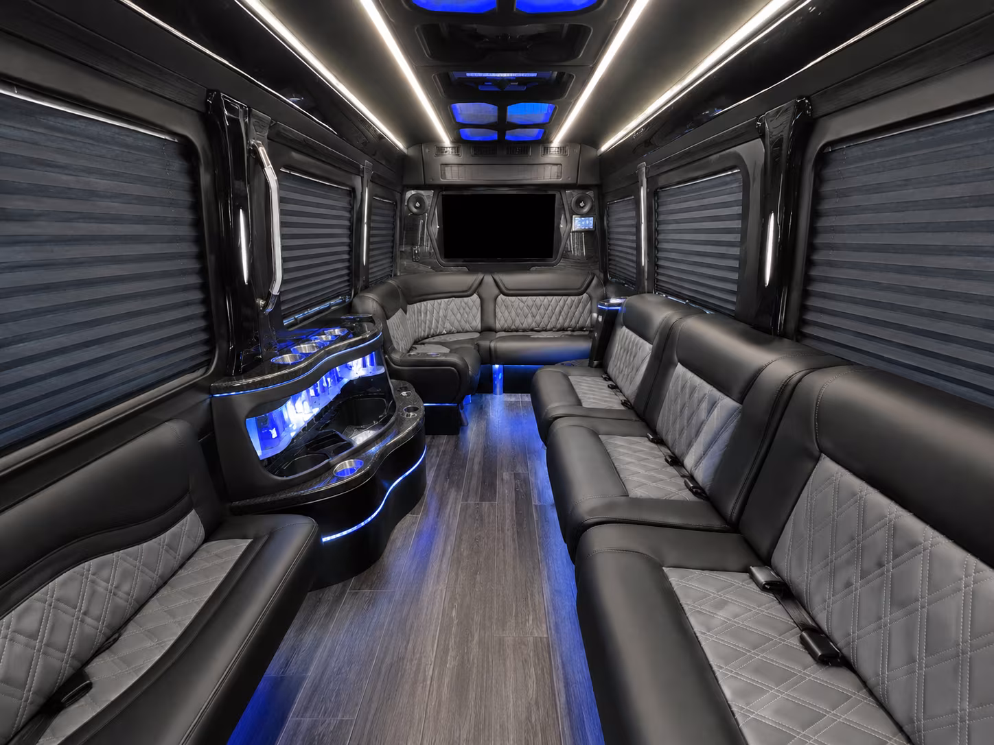 Stockton Corporate Transportation onboard seating