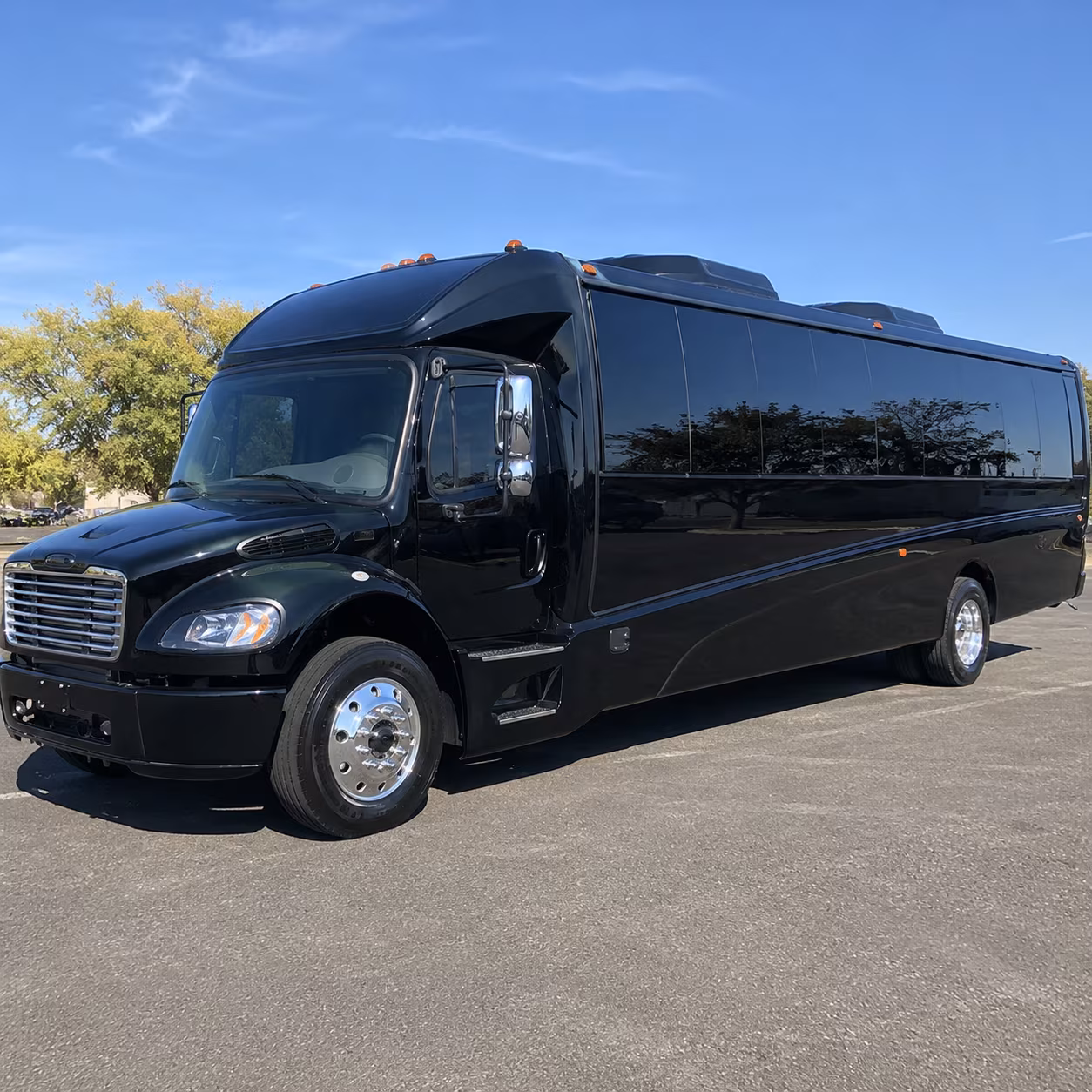Stockton Corporate Transportation party bus interior