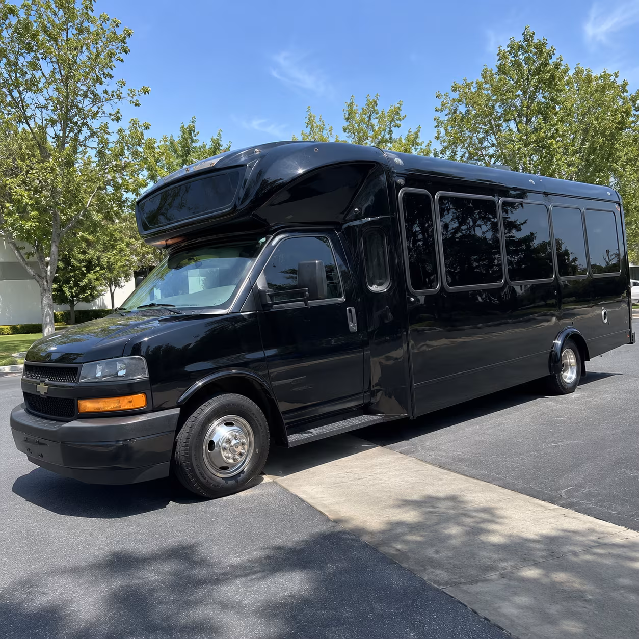 Stockton Private Event Transportation onboard seating