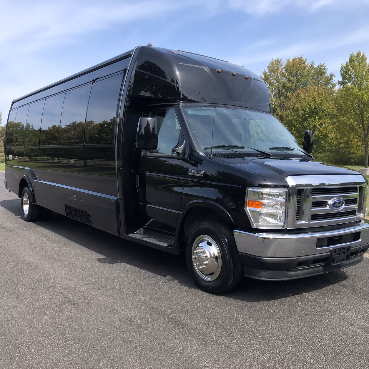 Stockton Prom & Homecoming Transportation party bus interior
