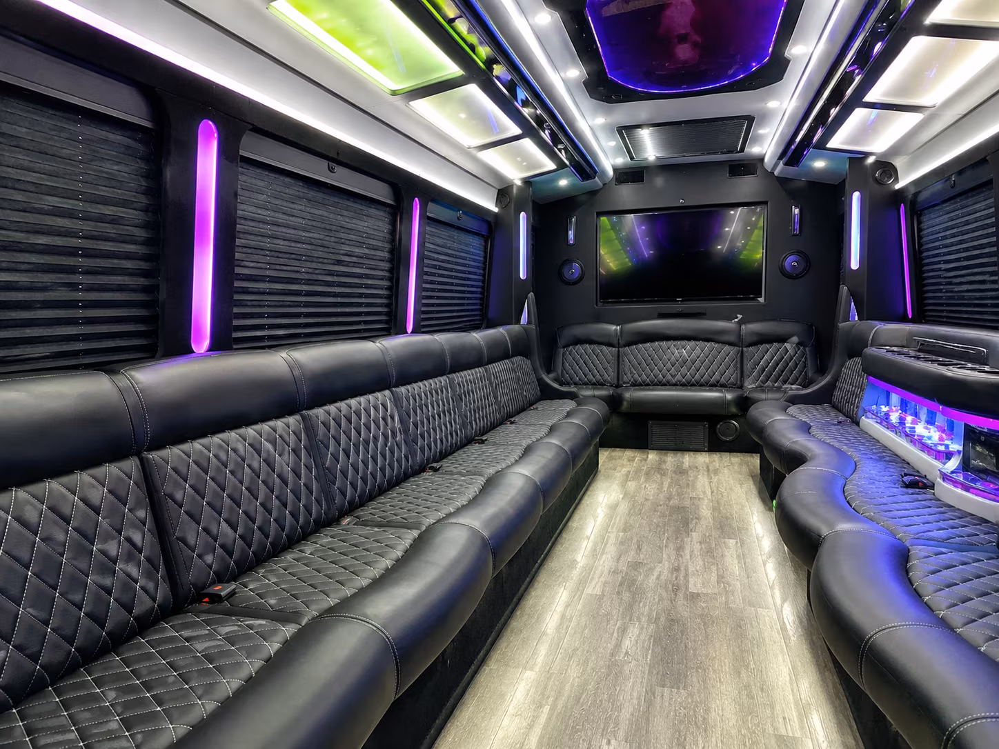 Stockton Winery Tour & Pub Crawl Transportation party bus exterior