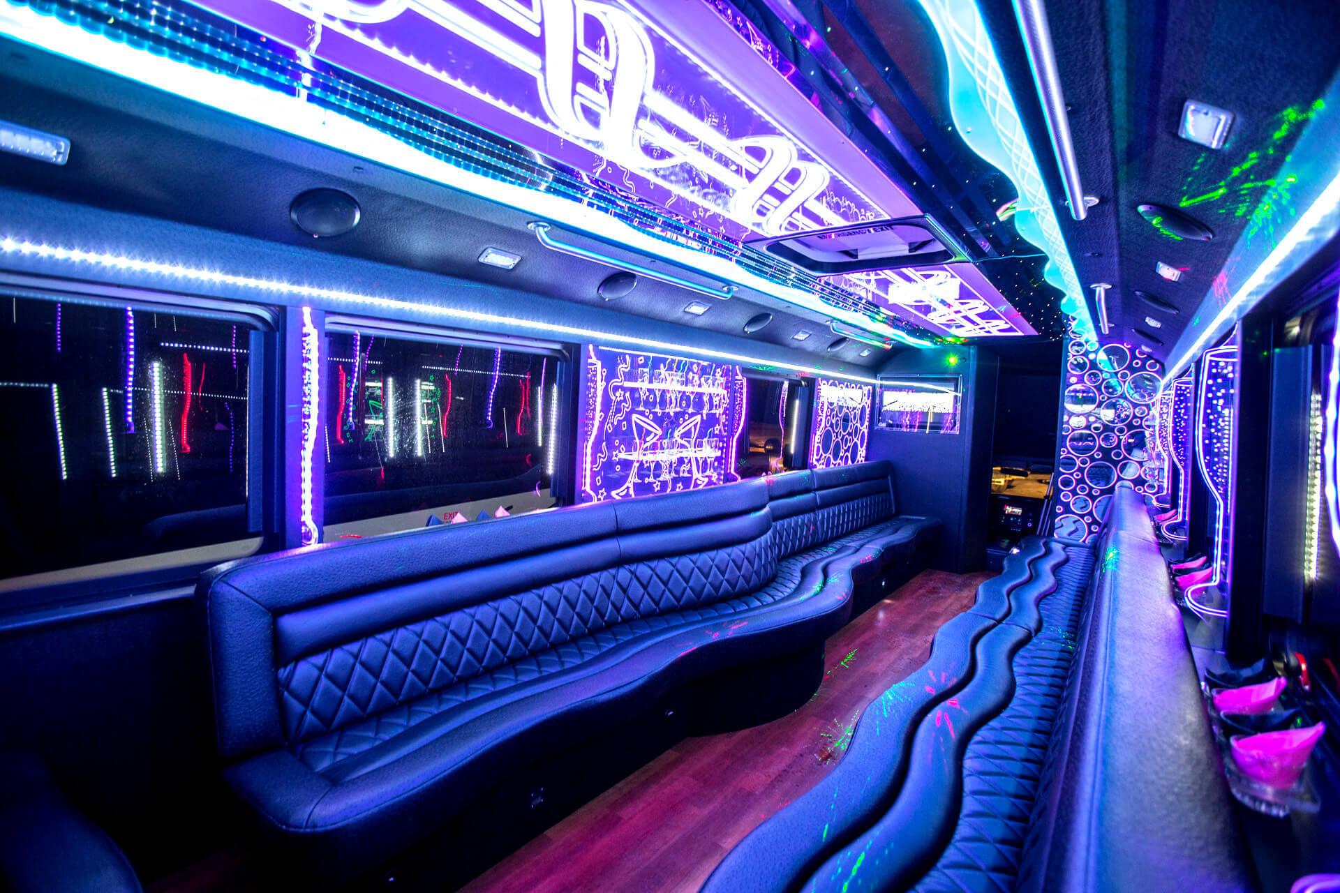 party bus Stockton rental